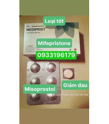 Combo thuốc Mifepristone 200mg và Misoprostol 200mg 7 9 tuần