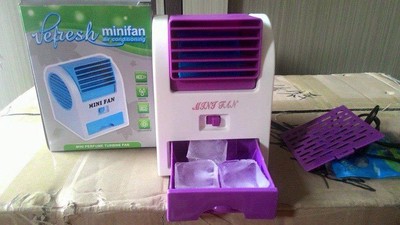 Quạt điều hòa mini cắm cổng usb có khay đá 365 Mart