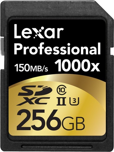 Thẻ nhớ máy ảnh SDXC 100 256GB Lexar Pro 150MB/s