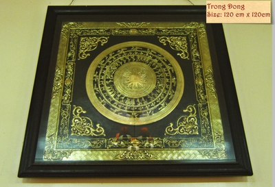 Tranh mặt Trống Đồng