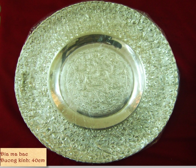 Đĩa bạc Khu Vườn Mùa Xuân