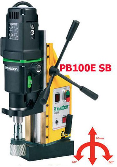 Máy khoan từ đế xoay PowerbPB100SB