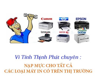 Dịch vụ Đổ mực máy in giá rẻ tại Sài Gòn