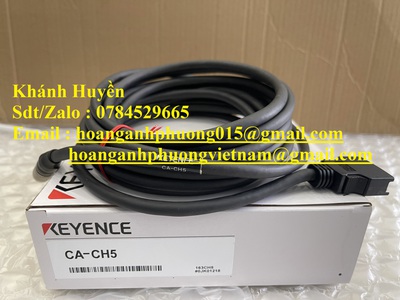 Cáp Camera 5 m Keyence CA CH5 thiết bị điện chính hãng