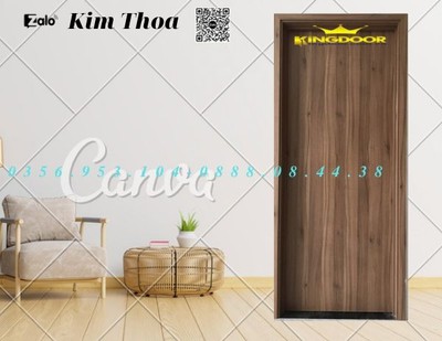 Giá cửa gỗ phòng ngủ Laminate - Cửa gỗ công nghiệp An Cường 