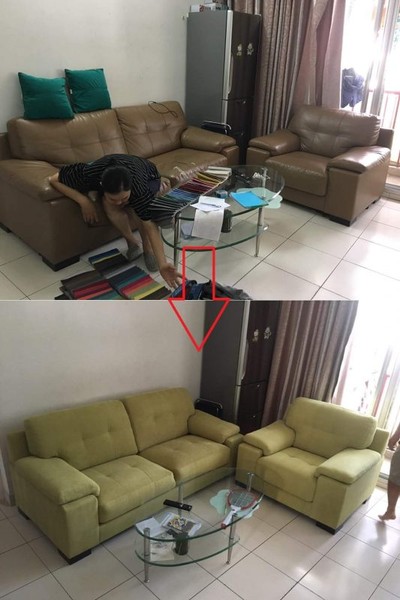 Thay Da Sofa Tại Nhà Giá Rẻ