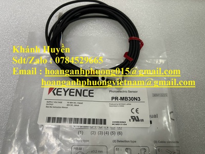 Cảm biến quang điện PR MB30N3 keyence giá tốt tại Bình Dương