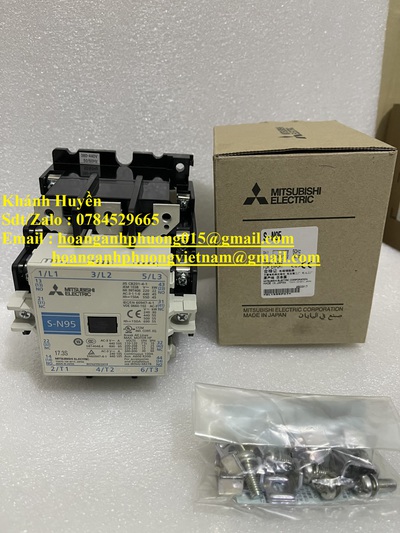 Khởi Động Từ Mitsubishi S N95 hàng nhập khẩu chính hãng có sẵn