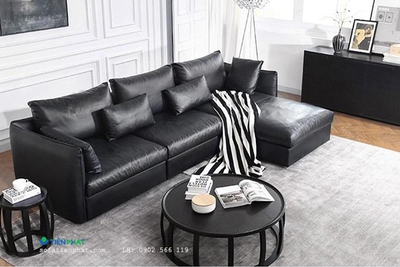 Mua ghế sofa full da bò thật 100% giá tốt