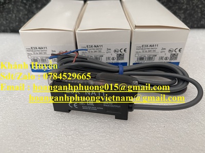 Cảm biến quang Omron E3X NA11 2M hàng nhập khẩu chính hãng