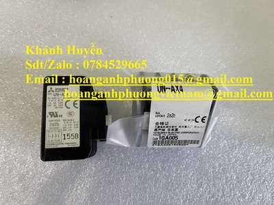 Khối tiếp điểm phụ cho contactor khối tiếp điểm phụ cho contactor UN AX4 2A2B mitsubishi mitsubishi hàng chính hãng 100%