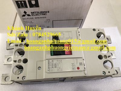 Sẵn hàng mitsubishi mccb NF630 CW 3P 600A nhập khẩu chính hãng 100%