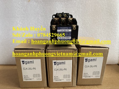 Khởi động từ Togami CLK 26J P6 hàng chính hãng , giá tốt