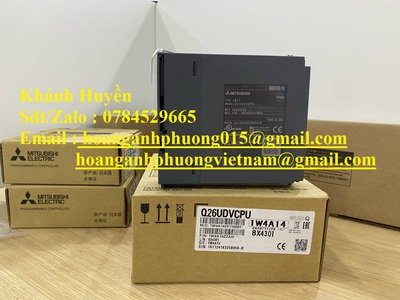 Bộ lập trình mitsubishi Q26UDVCPU hàng chính hãng