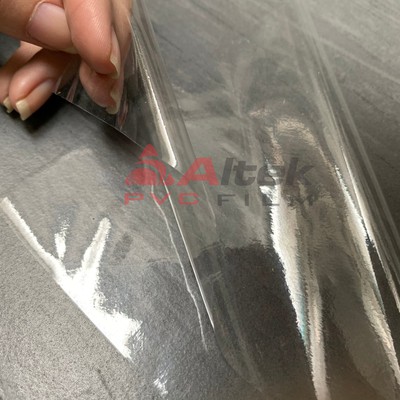 Màng Nhựa PVC Dẻo Trong Có Phun Bột Các Loại ( Không Gia Áp)