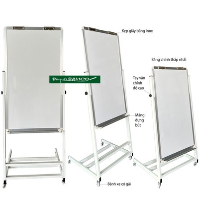 Bảng Flipchart F4 Viết Bút Lông Poly Taiwan KT100X60