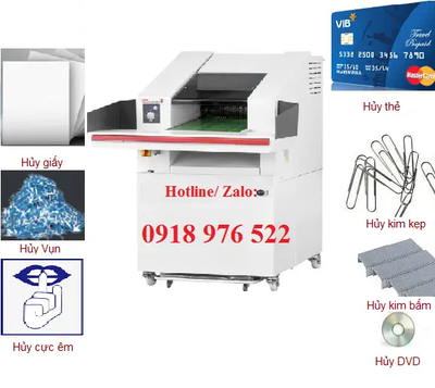 Máy hủy giấy HSM Powerline FA 500.3 3,9 x 40