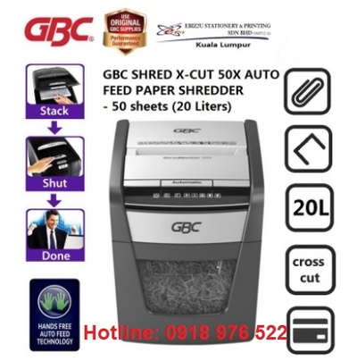 Máy hủy giấy GBC AUTO 50X