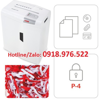 Máy hủy tài liệu HSM Shredstar X10