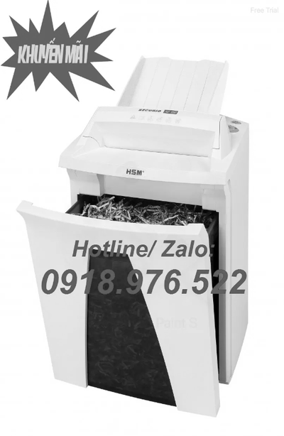 Máy hủy giấy dùng cho đại sứ quán