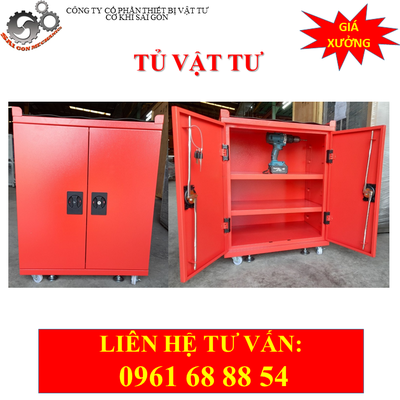 Tủ chứa vật tư 2 cánh cao 900mm MODEL CKSG - 1301