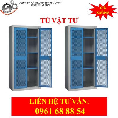 Tủ chứa vật tư 2 cánh cao 1800mm MODEL CKSG - 1402