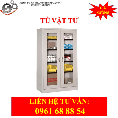Tủ chứa vật tư 2 cánh cao 1800mm MODEL CKSG - 1403