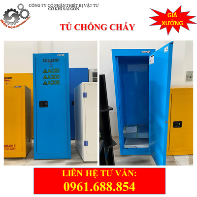 Tủ đựng hóa chất chống cháy model CKSG - FM83