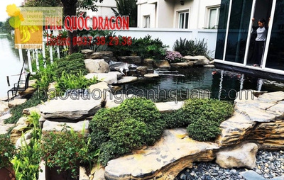 Xây dựng bể cá Koi phong thủy hiện đại ở Đồng Nai, Hcm