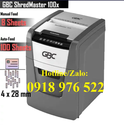 Máy hủy giấy GBC AUTO 100X
