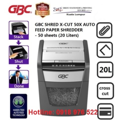 Máy hủy giấy GBC AUTO 50X