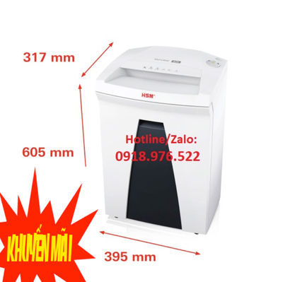 Máy hủy tài liệu HSM Securio B24 4,5 x30mm