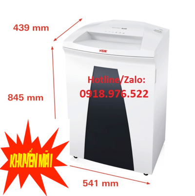 Máy hủy tài liệu HSM Securio B34 4,5x30mm