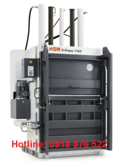 Máy đóng bành phế liệu HSM V Press 1160 Max