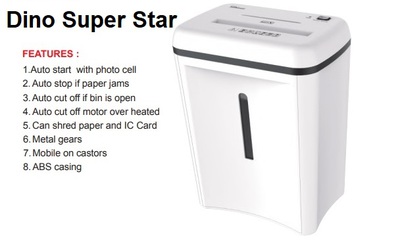 Máy hủy tài liệu Dino Super Star