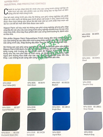 Sơn công nghiệp Nippon PU