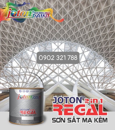 Sơn sắt mạ kẽm Regal 3kL của joton