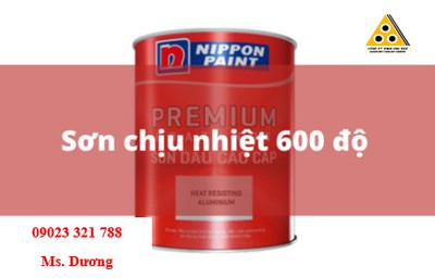 Sơn chịu nhiệt Nippon Heat Resisting Alunimium 5L