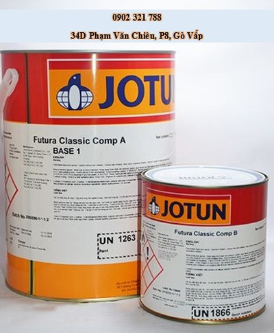 Sơn công nghiệp Futura Classic màu trắng 5L