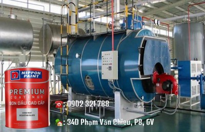 SƠN CHỊU NHIỆT ĐẾN 450oC Nippon S450 Heat Resisting Black