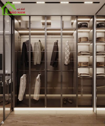 10 mẫu tủ áo cánh kính hiện đại và sang trọng cho căn phòng 