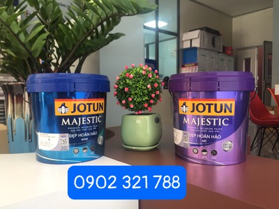 Sơn nội thát Majestic đẹp hoàn hảo 5L