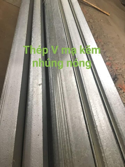Thép V63 5ly nhúng kẽm