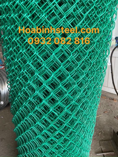 Báo giá lưới B40 bọc nhựa xanh ô 40