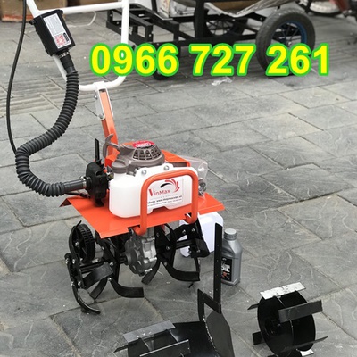 Máy xới đất sạc cỏ đa năng chạy xăng Turbo TBT500