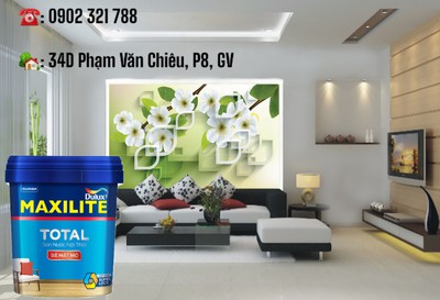 Sơn nội thất Maxilite Total từ Dulux