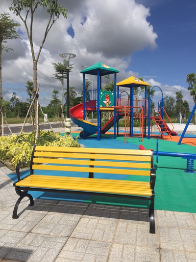 Ghế công viên composite