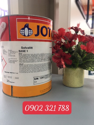 Sơn chịu nhiệt đến 600oC Solvalitt Alu của Jotun 5L