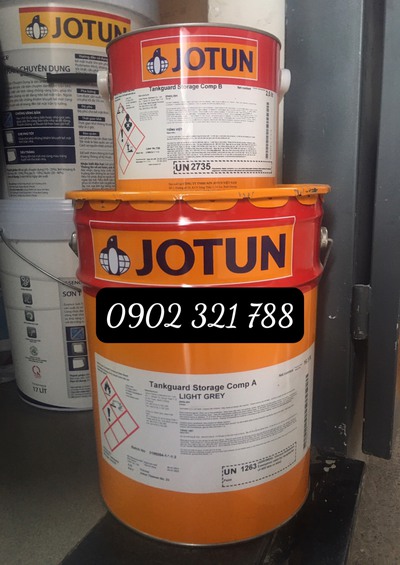 Sơn bồn bể nước thải TankGuard Storage màu xám 18.8L