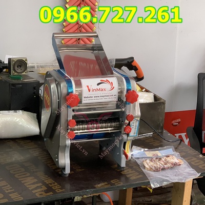 Máy cán thịt khô, mực khô chạy điện VMC370